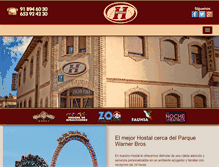 Tablet Screenshot of hostalavenidas.com